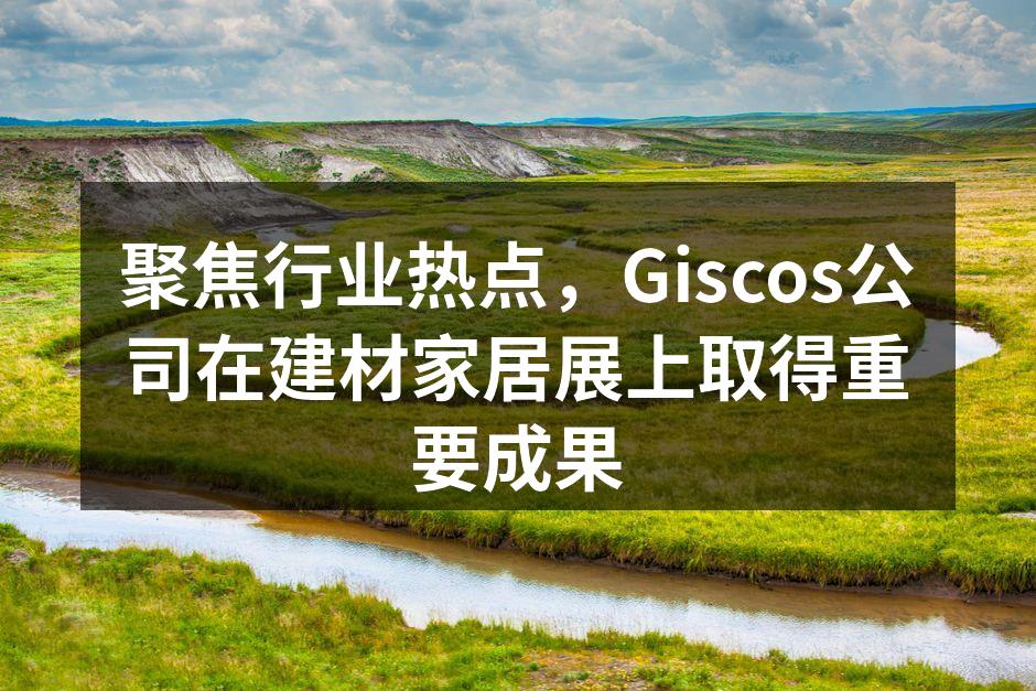 Giscos展台吸引众多参观者